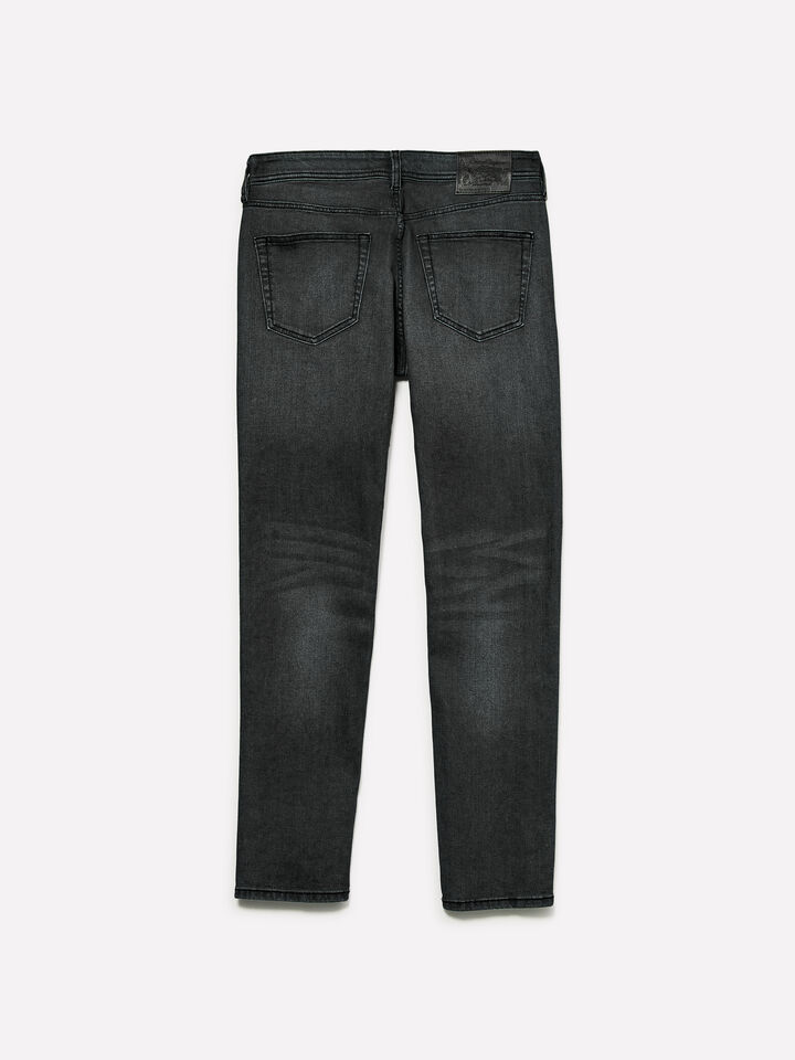 Jean slim noir style 74 - jeans coupe slim pour homme - Noir | Sisley image number 2